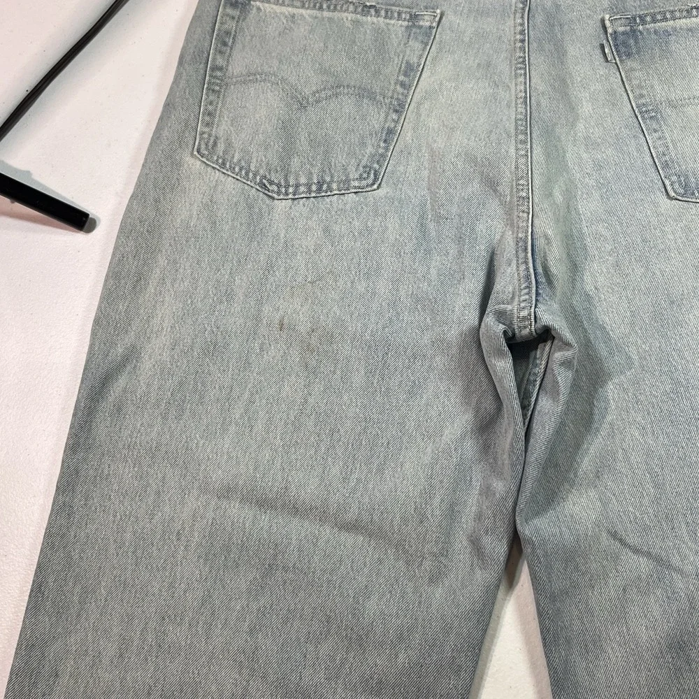 Nwt Levis SilverTab 40x30 Men's Loose 100% Cotton Tapered Leg Jeans READ MORE
